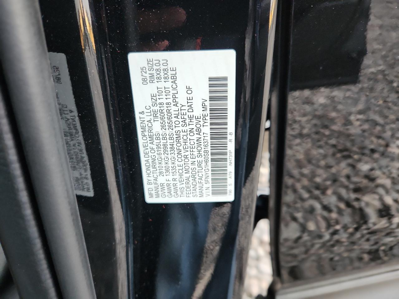 2025 HONDA PILOT