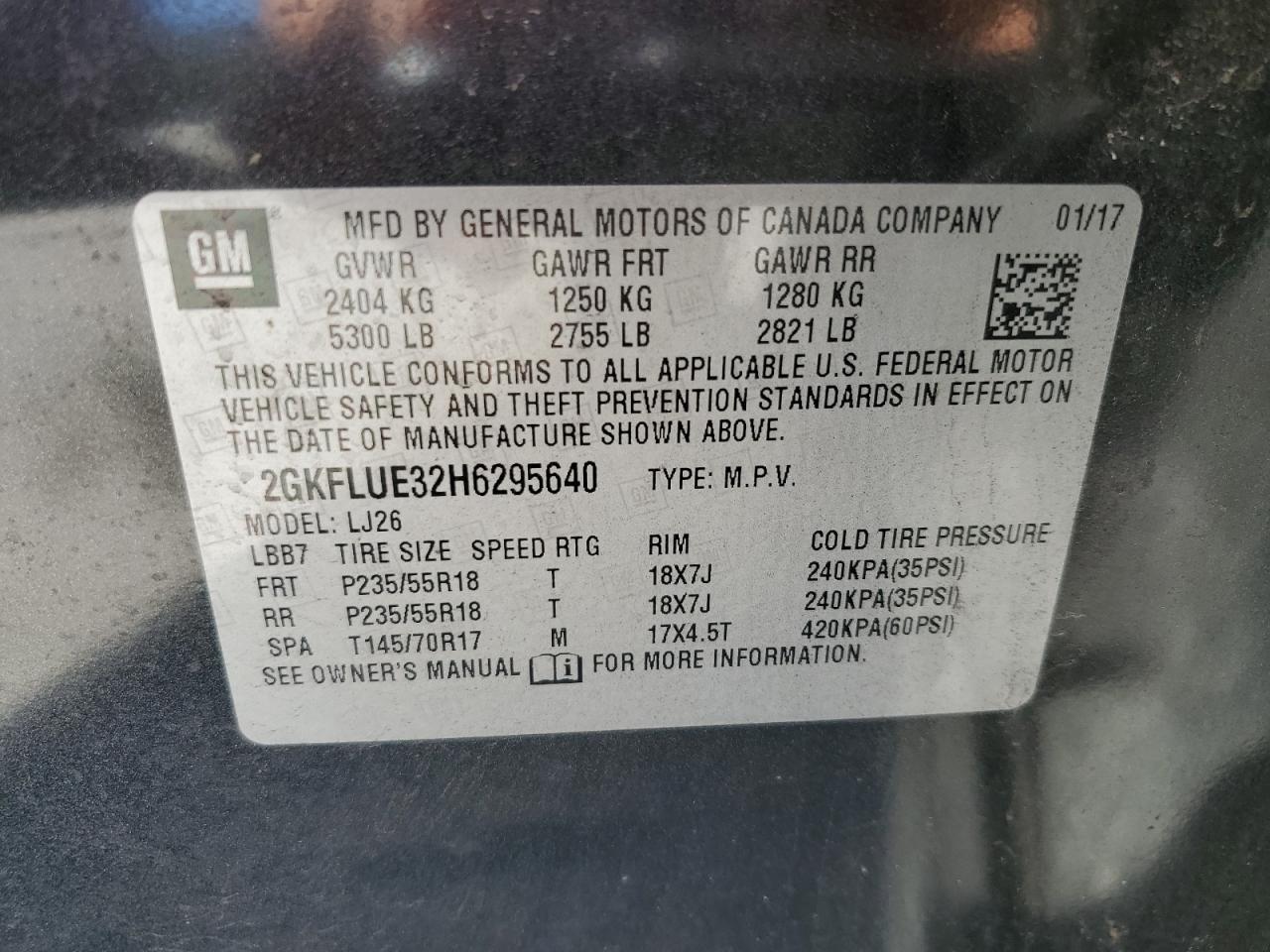 2017 GMC Terrain