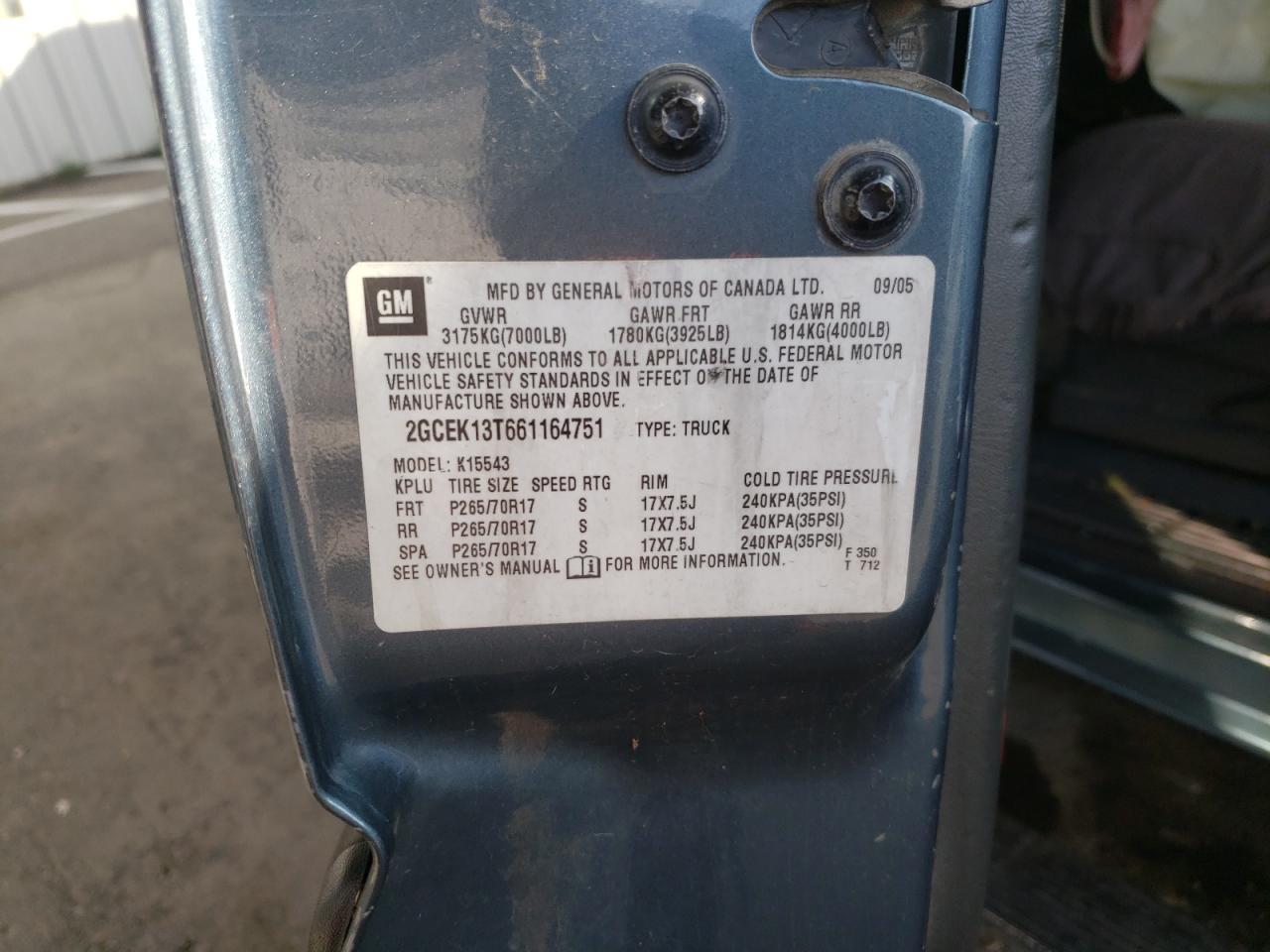 2006 CHEVROLET Silverado