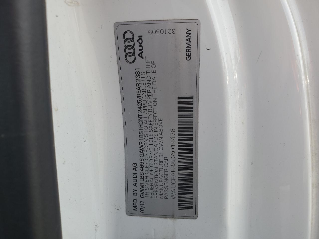 2013 AUDI A5