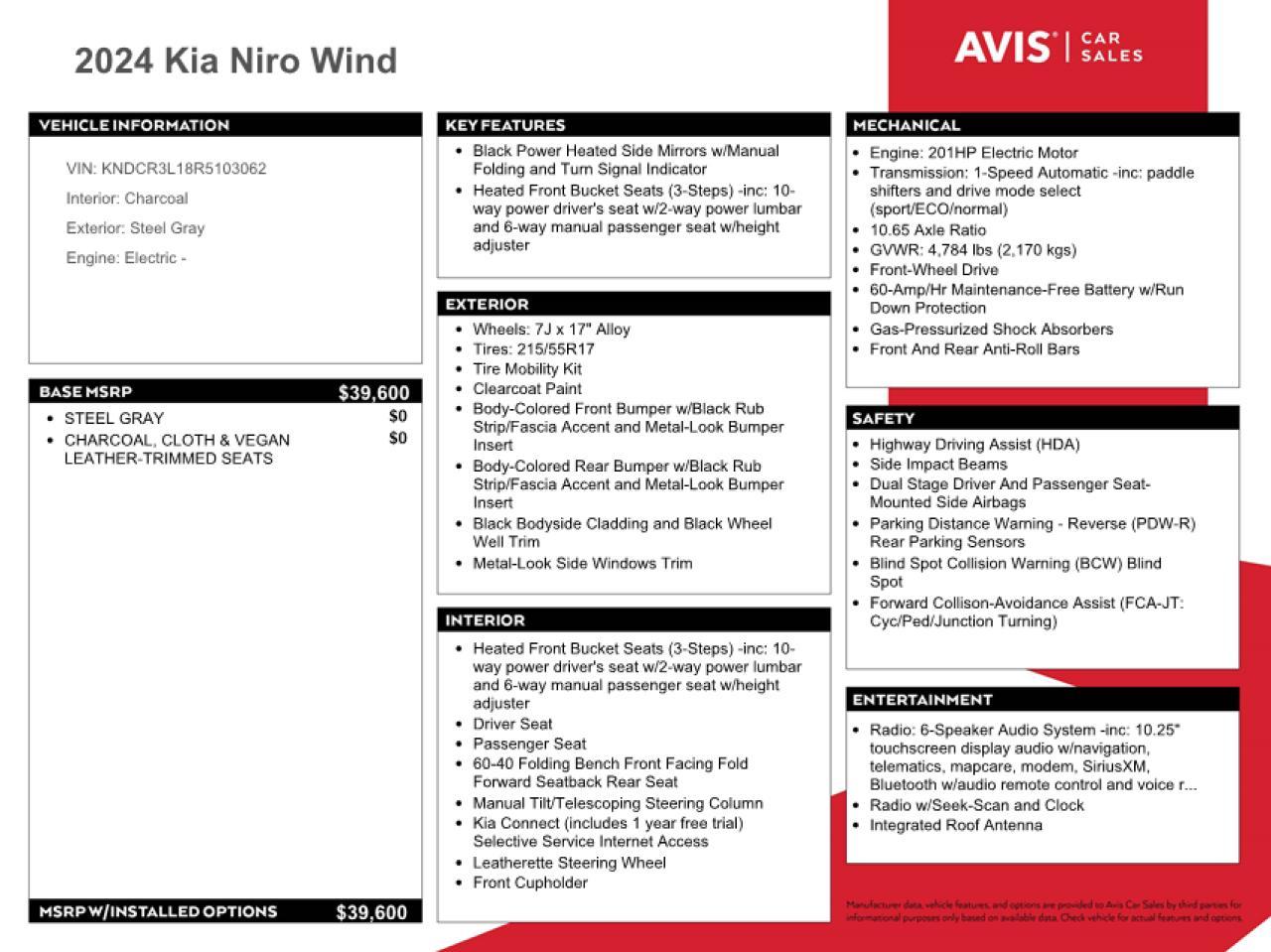2024 KIA Niro