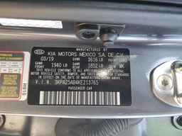 2019 KIA RIO