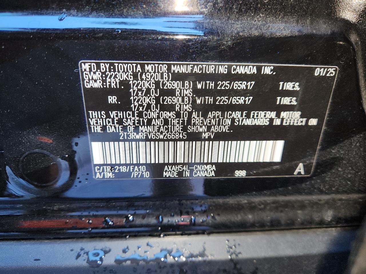 2025 TOYOTA RAV4