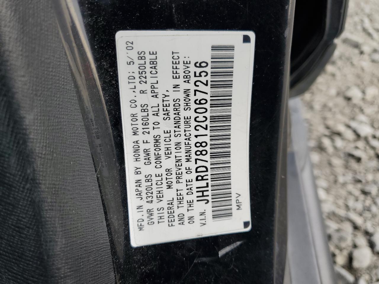 2002 HONDA CR-V