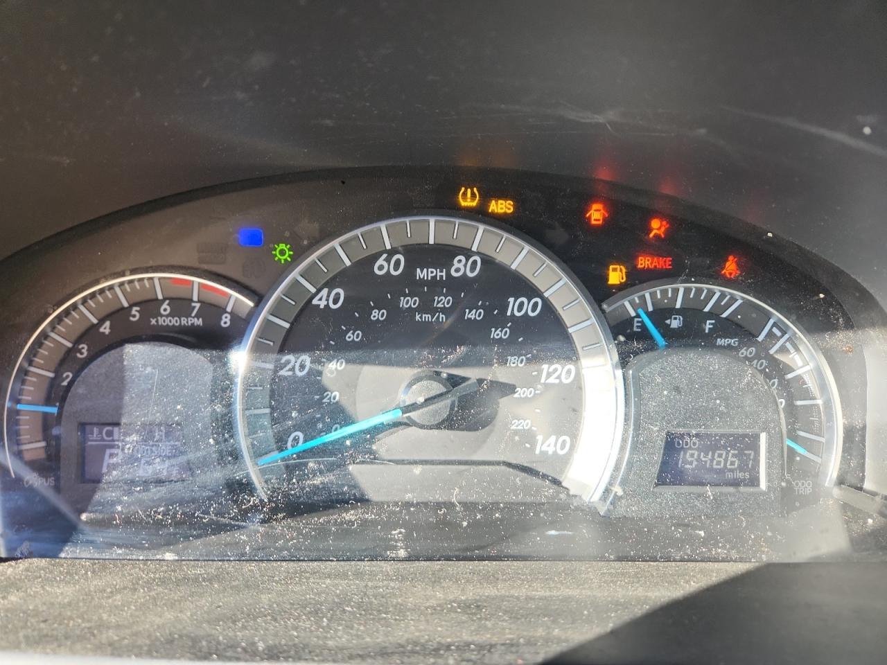 2012 TOYOTA CAMRY