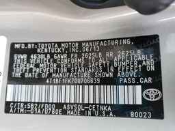 2013 TOYOTA CAMRY