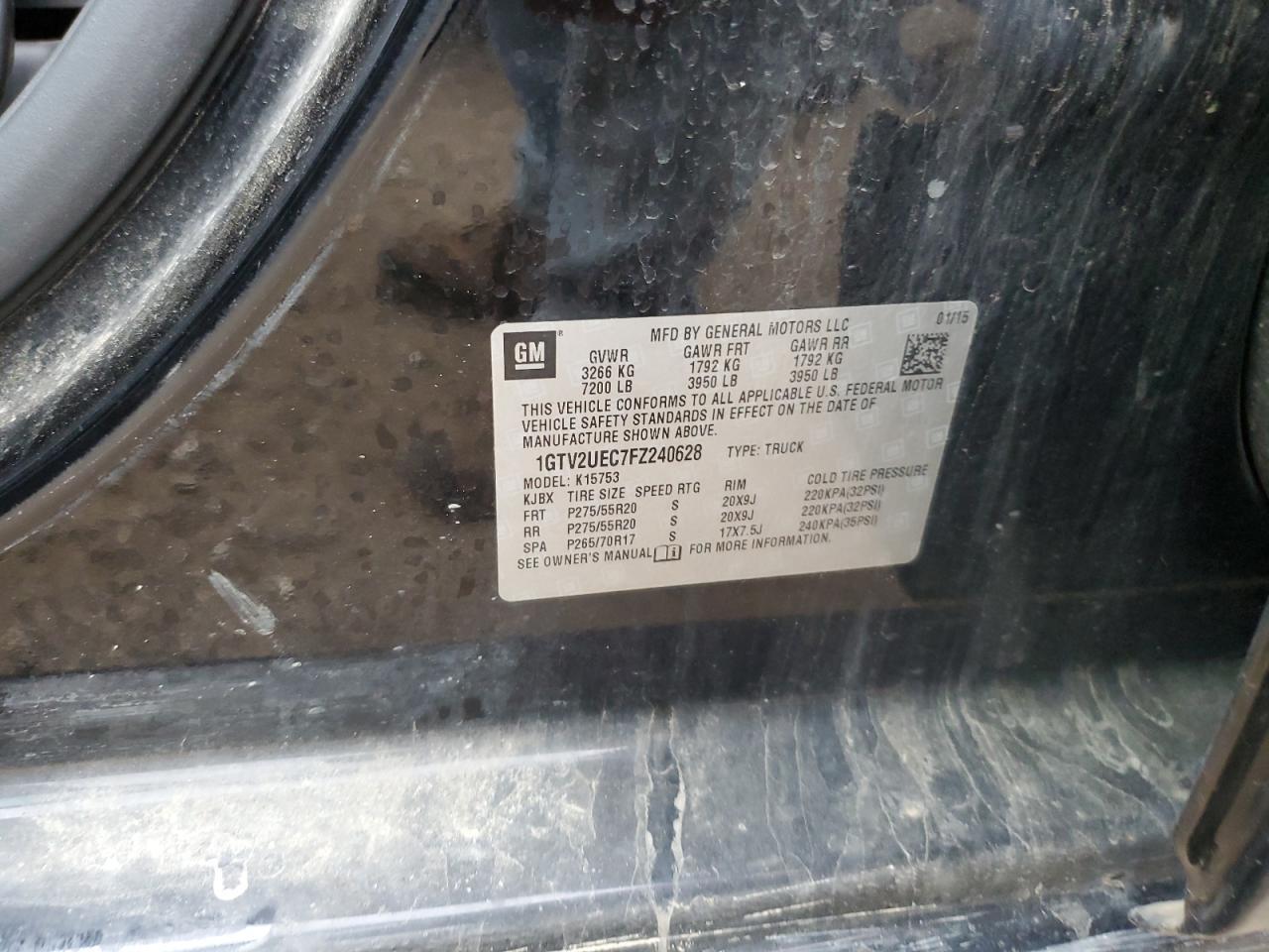 2015 GMC Sierra