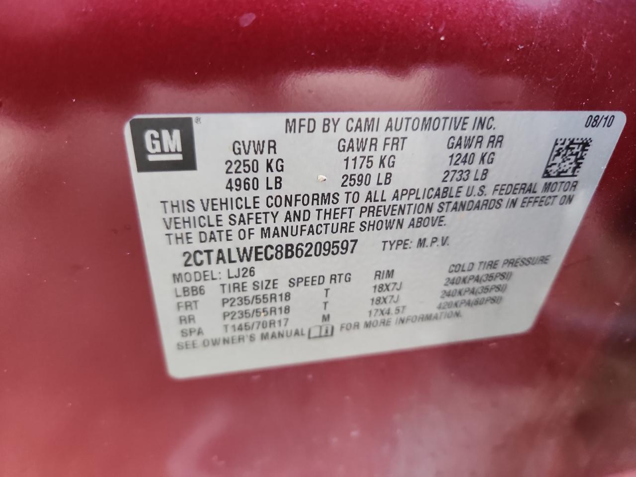 2011 GMC Terrain