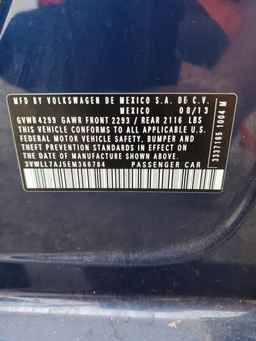 2014 VOLKSWAGEN JETTA