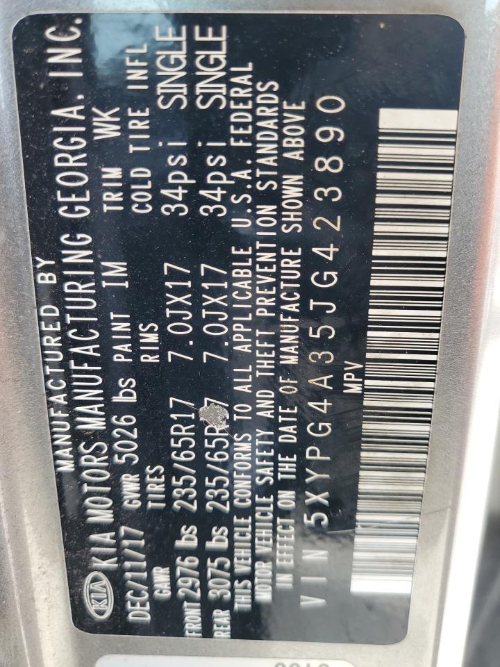 2018 KIA SORENTO