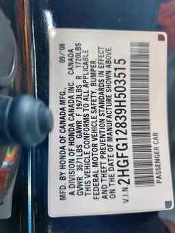 2009 HONDA CIVIC