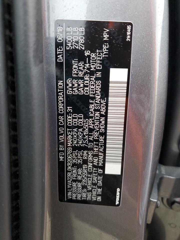 2019 VOLVO XC60