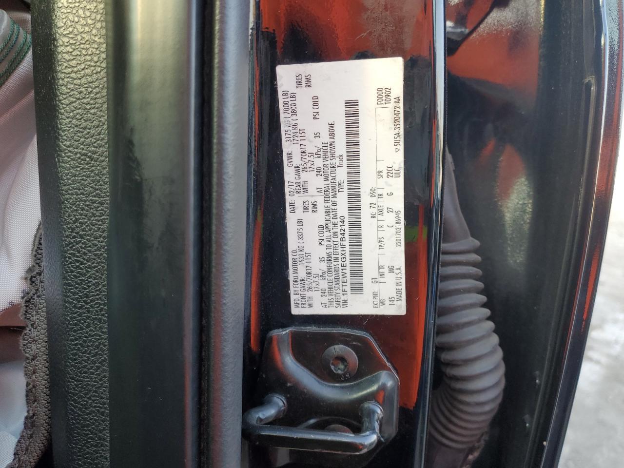 2017 FORD F-150