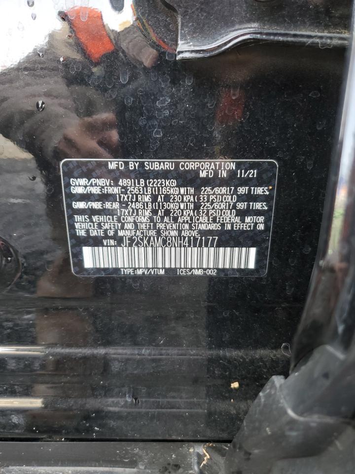 2022 SUBARU FORESTER