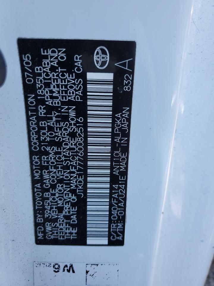2006 TOYOTA SCION