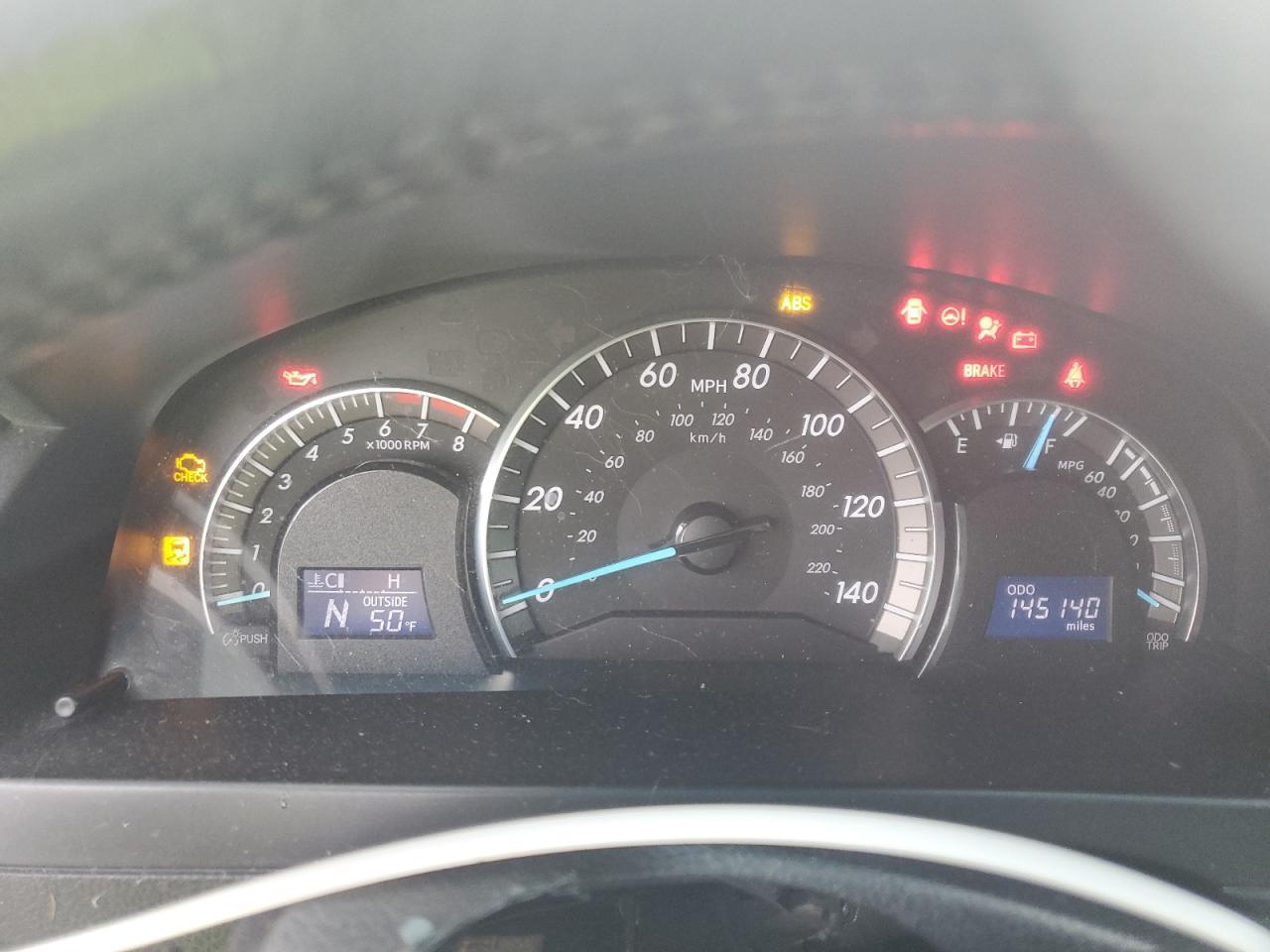 2012 TOYOTA CAMRY