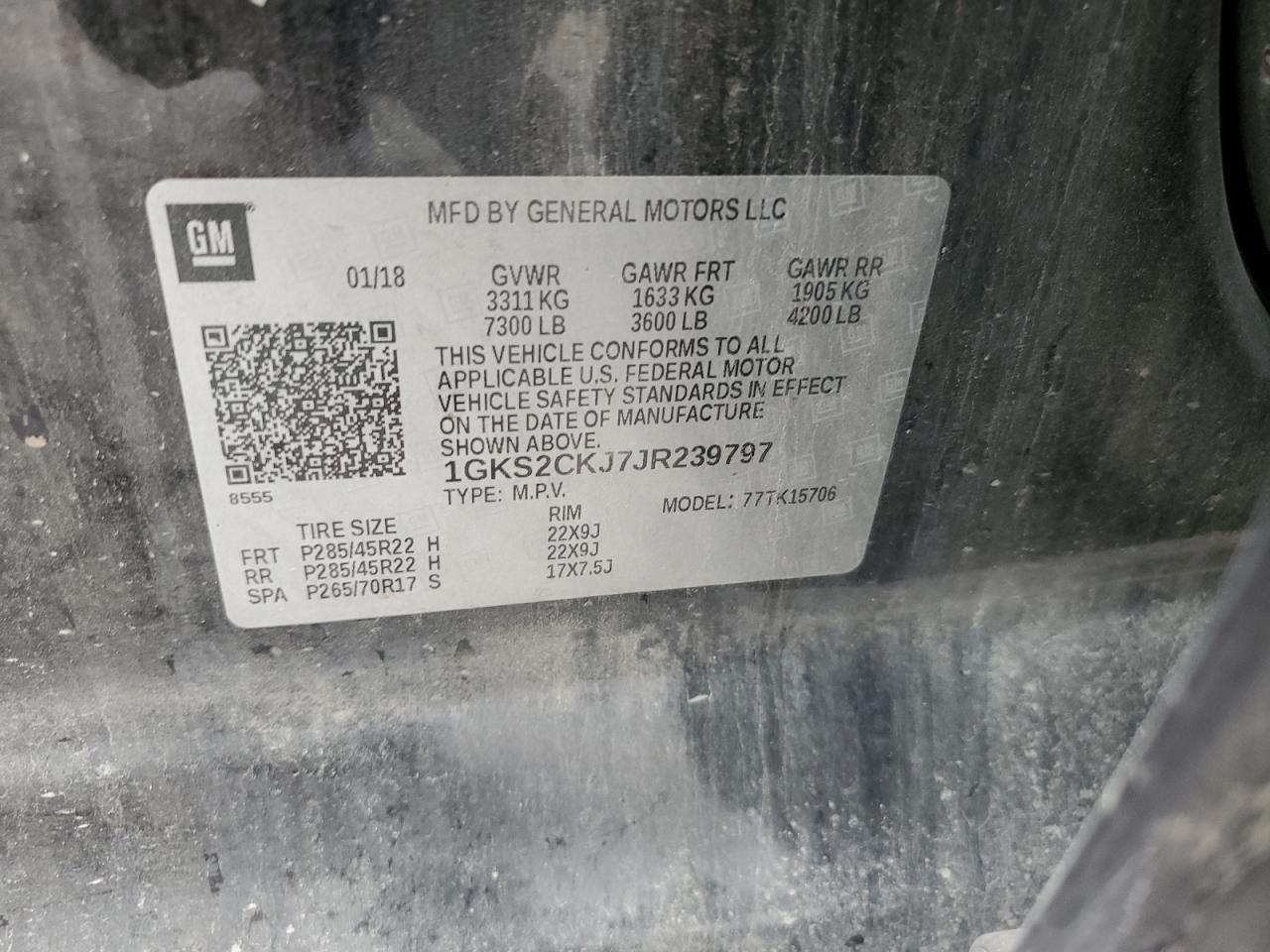 2018 GMC Yukon