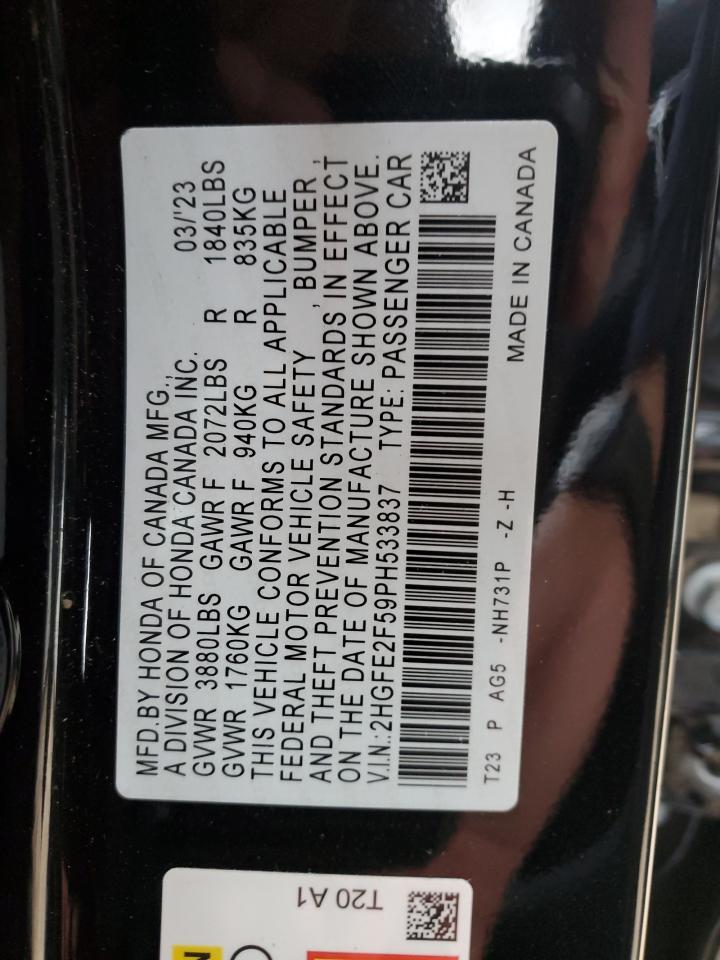 2023 HONDA CIVIC