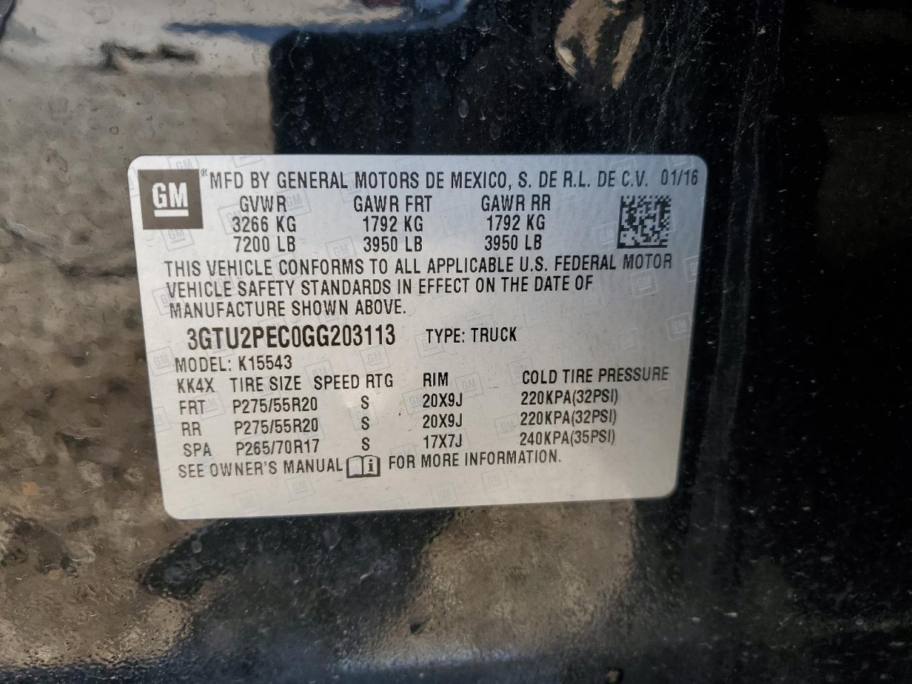 2016 GMC Sierra