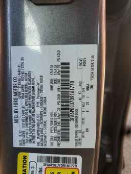 2013 FORD FUSION