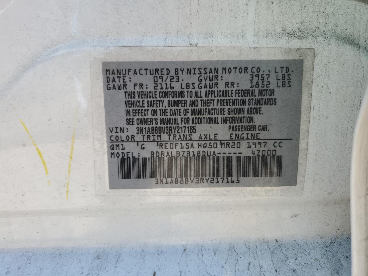 2024 NISSAN SENTRA