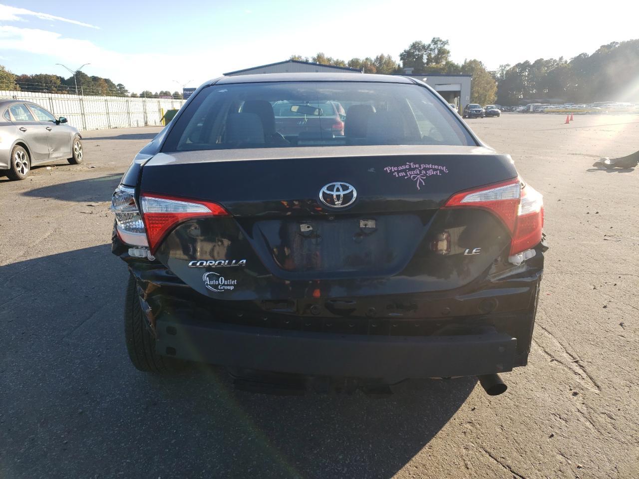 2016 TOYOTA COROLLA