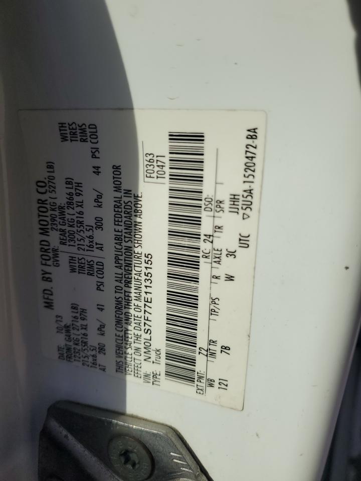 2014 FORD TRANSIT CONNECT