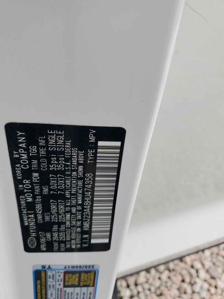 2017 HYUNDAI TUCSON