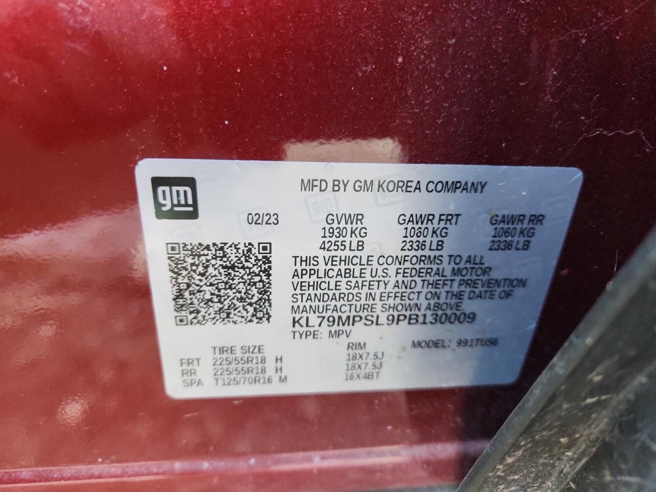 2023 CHEVROLET Trailblazer