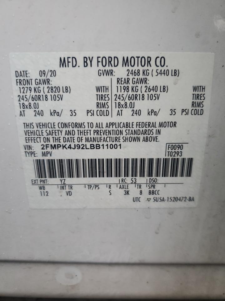 2020 FORD EDGE