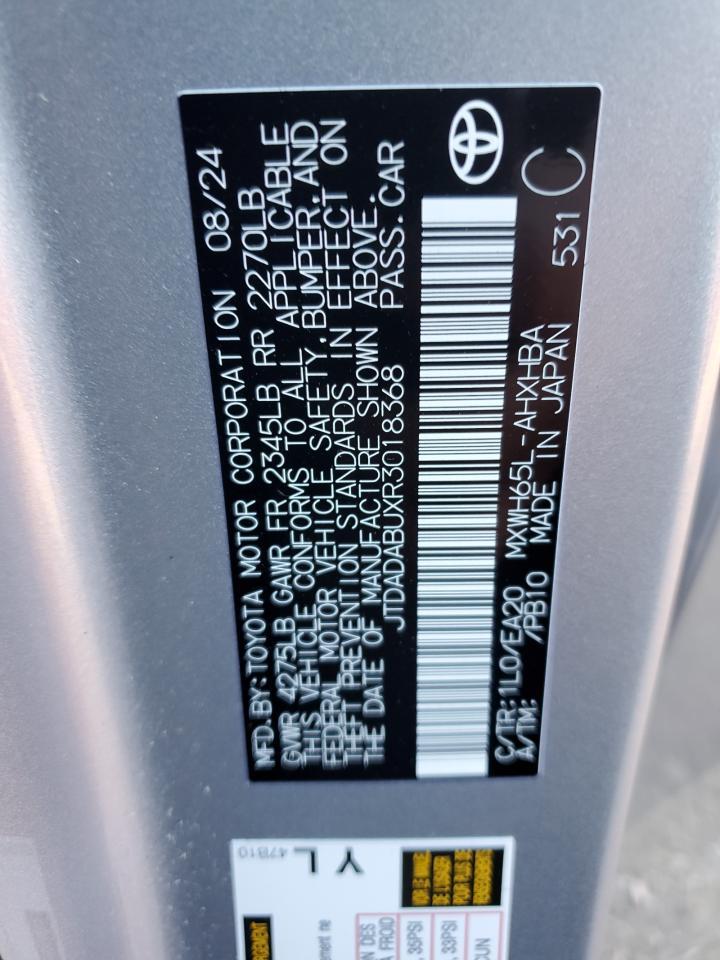 2024 TOYOTA PRIUS