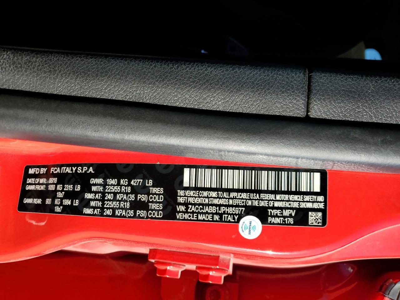 2018 JEEP Renegade