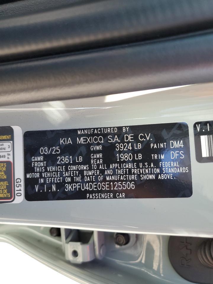 2025 KIA K4