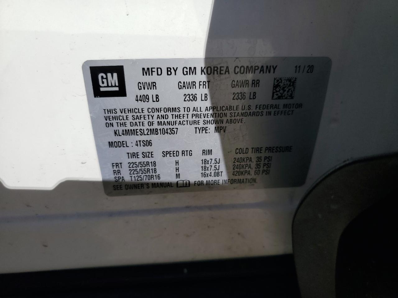2021 BUICK Encore GX