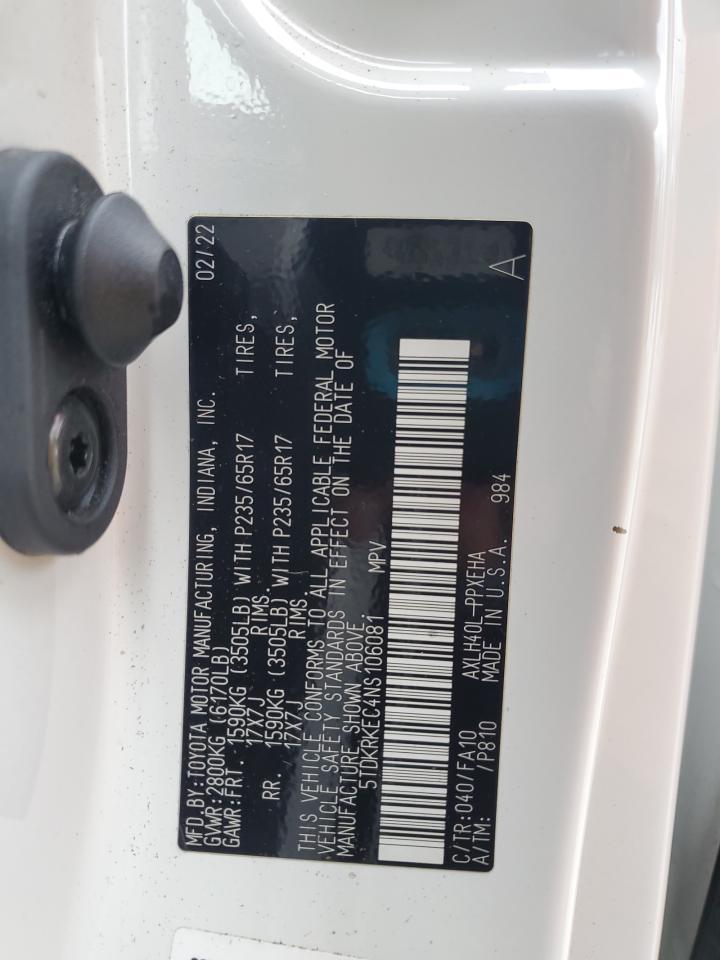 2022 TOYOTA SIENNA