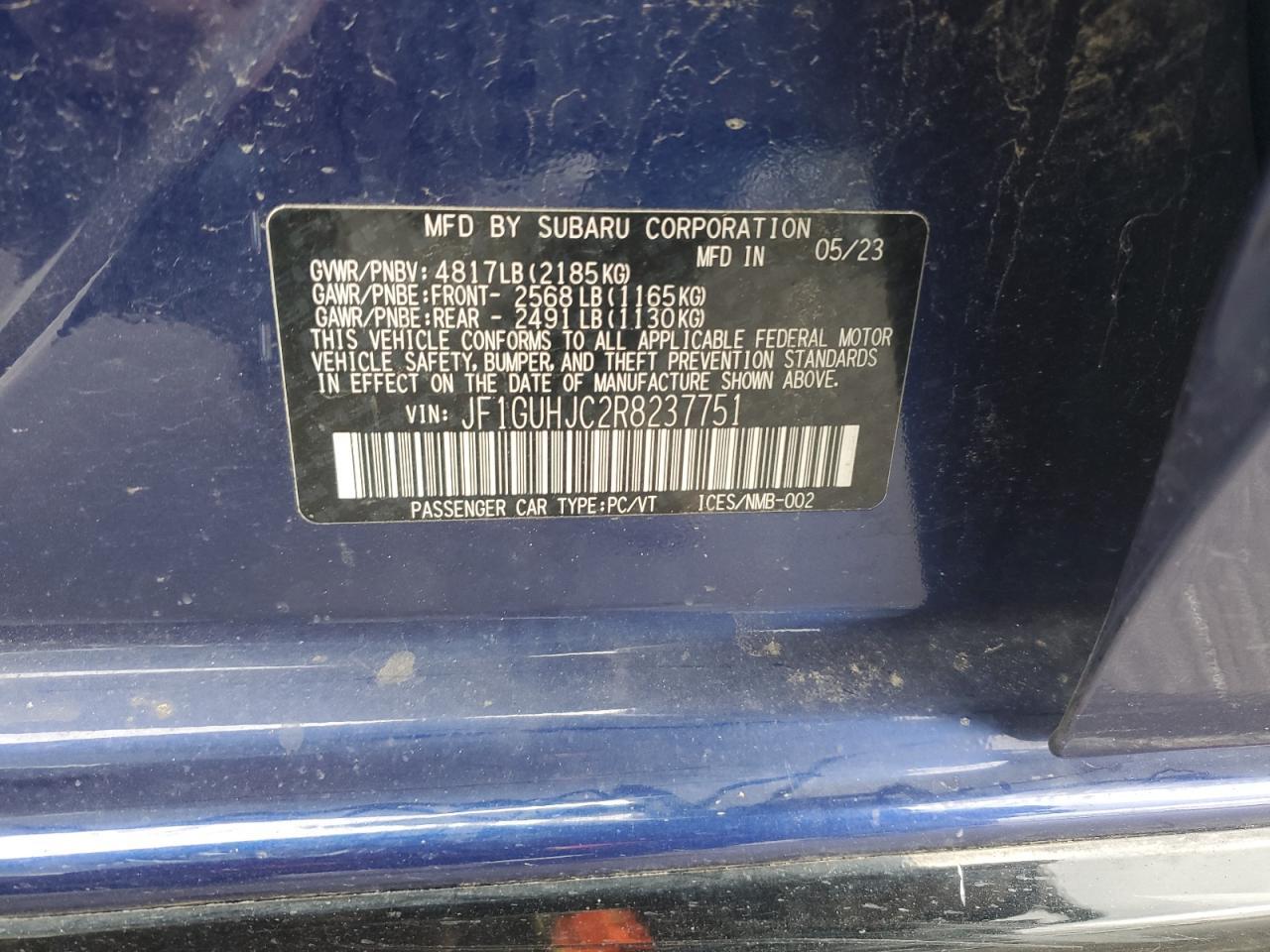 2024 SUBARU IMPREZA