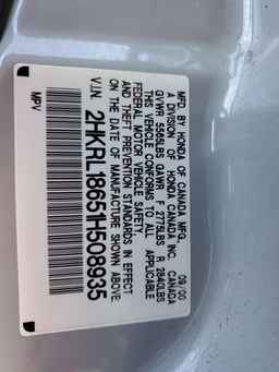 2001 HONDA ODYSSEY