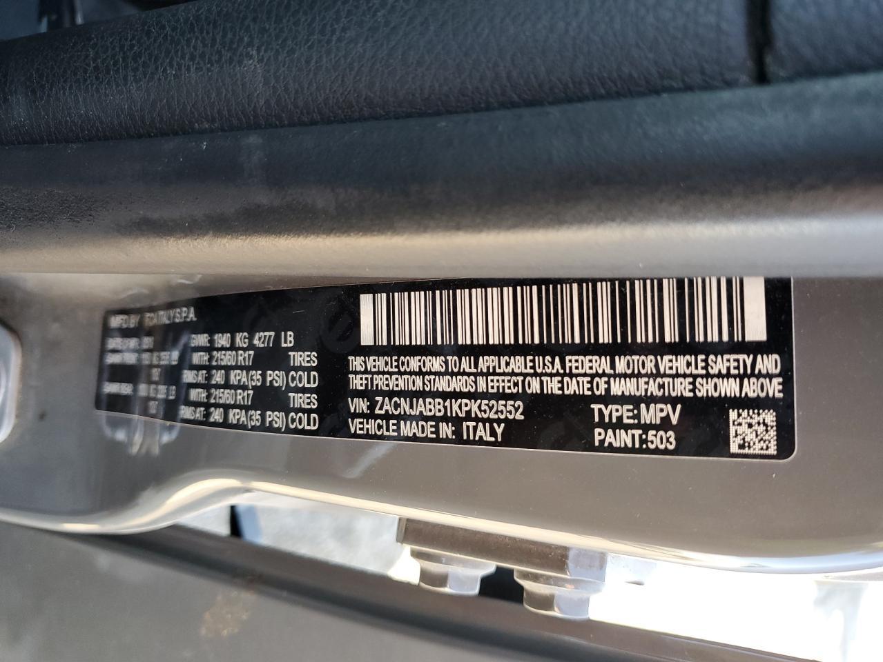 2019 JEEP Renegade