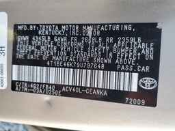 2009 TOYOTA CAMRY