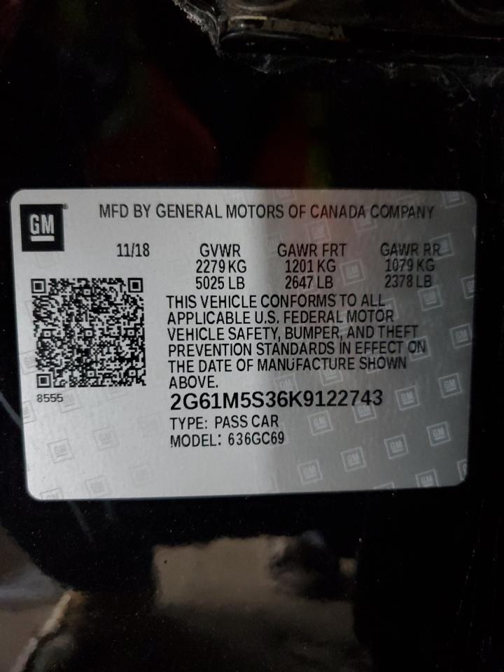 2019 CADILLAC XTS