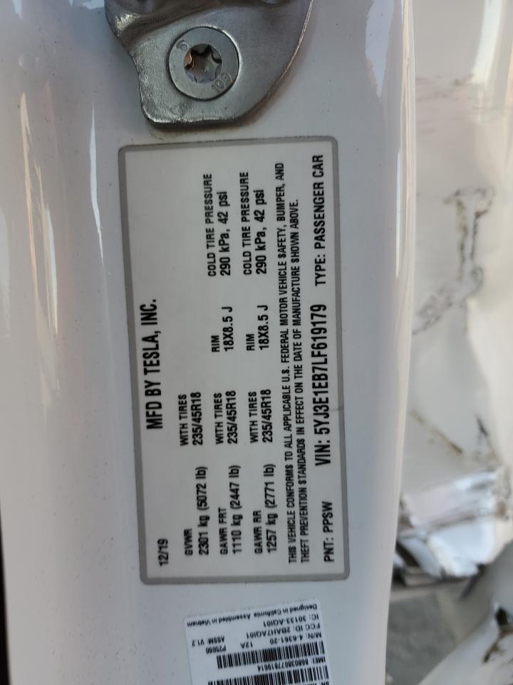 2020 TESLA MODEL 3
