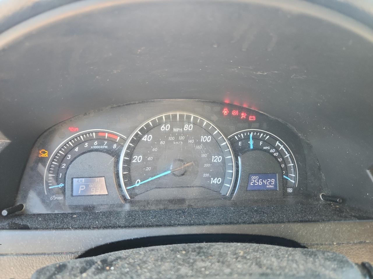 2012 TOYOTA CAMRY