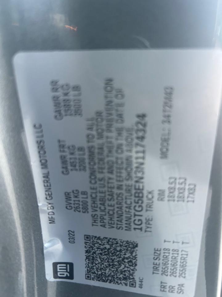 2022 GMC CANYON