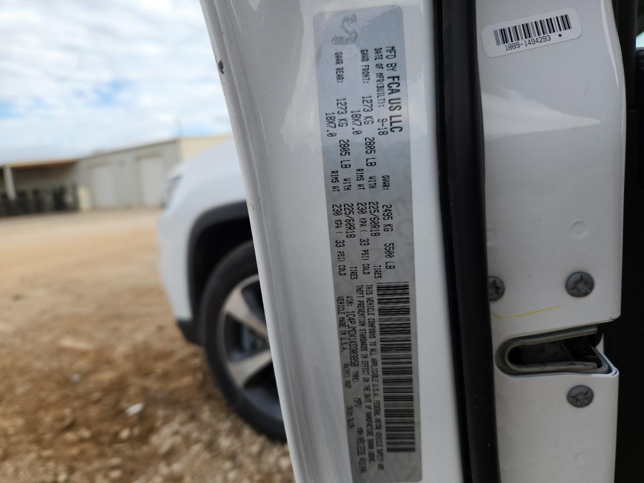 2019 JEEP CHEROKEE