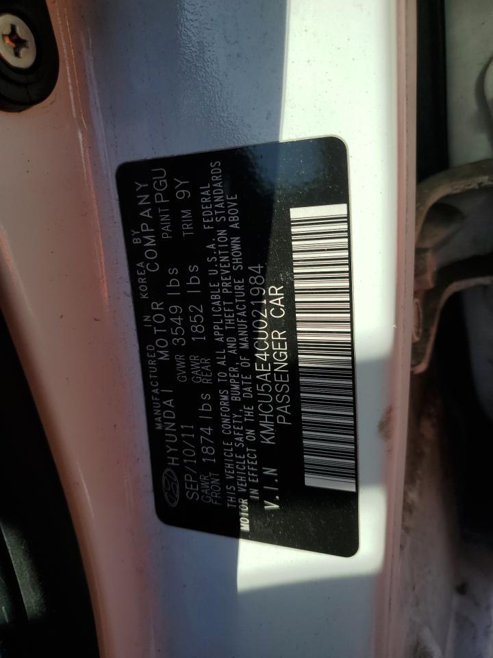 2012 HYUNDAI ACCENT