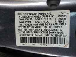 2015 HONDA CIVIC