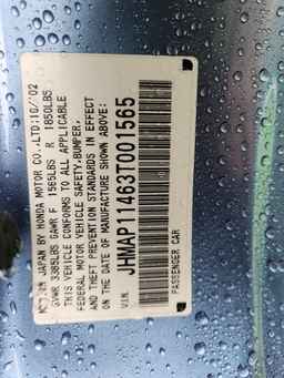 2003 HONDA S2000