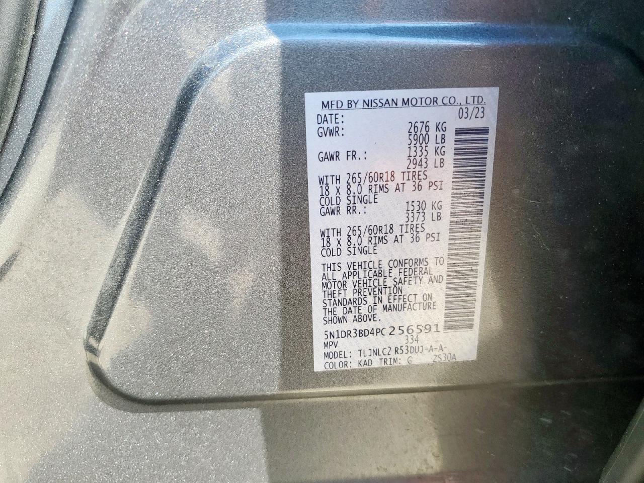 2023 NISSAN PATHFINDER