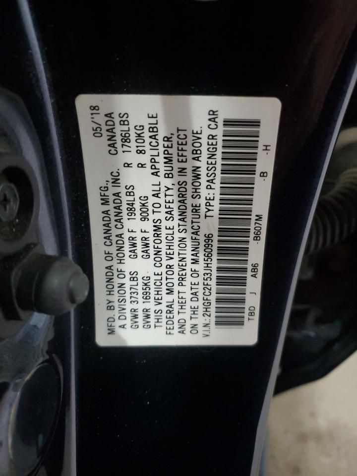 2018 HONDA CIVIC