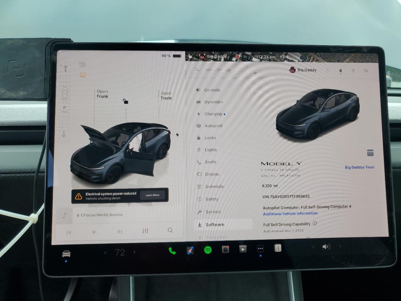 2026 TESLA MODEL Y